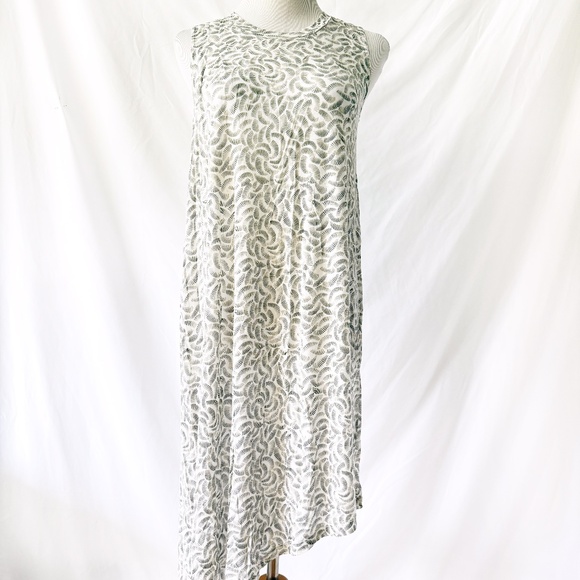 Elizabeth and James Asymmetric Tissue Cotton Summer Dress - Picture 1 of 4